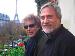 Photo of Al Pacino and Lawrence Grobel