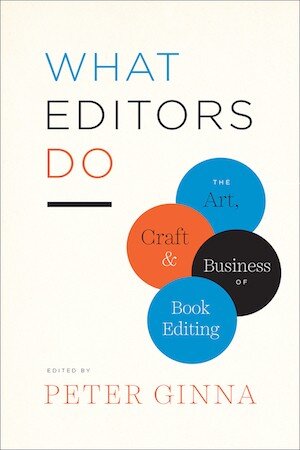 book cover for what editors do